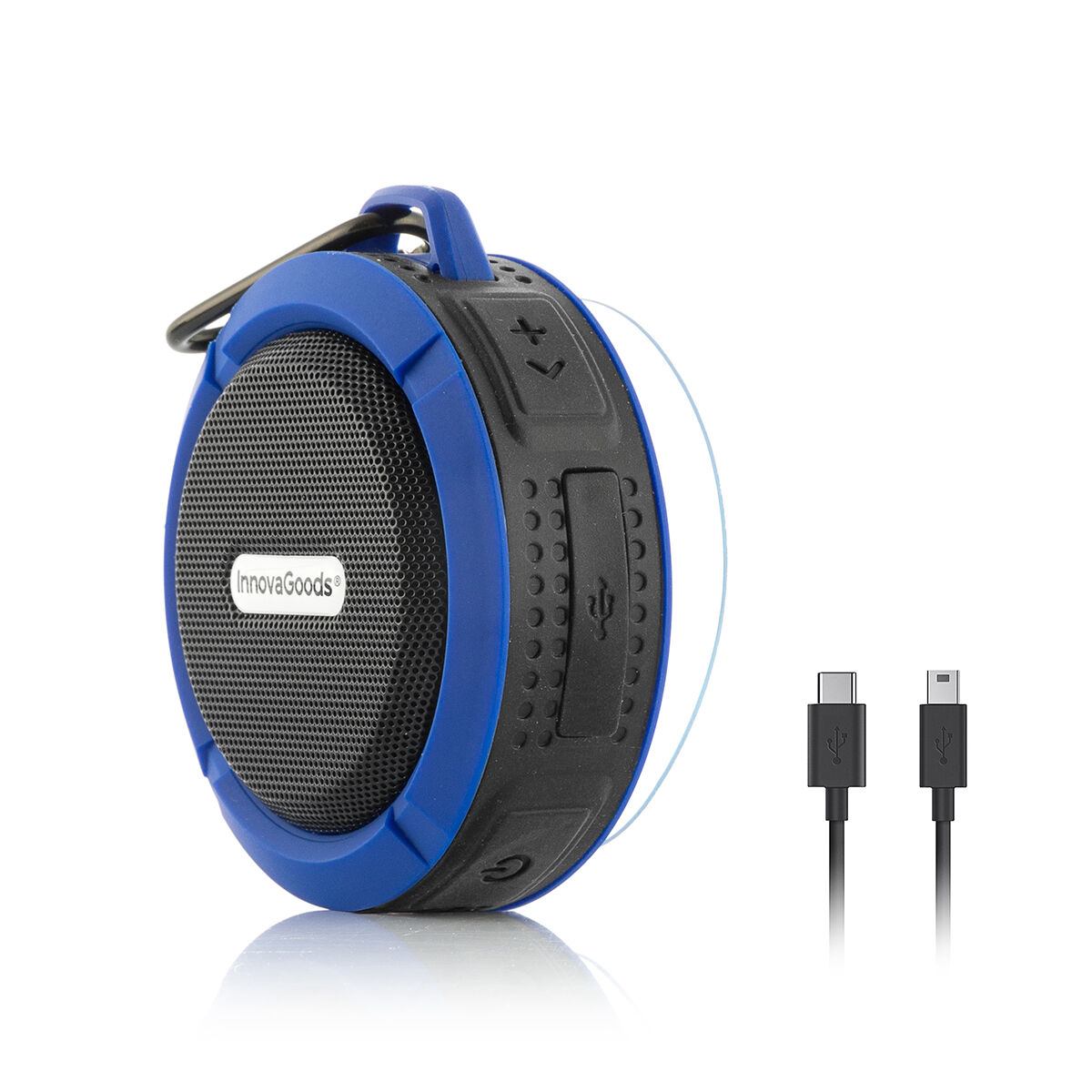 Vattentät bärbar trådlös högtalare DropSound InnovaGoods - 19
