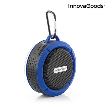 Vattentät bärbar trådlös högtalare DropSound InnovaGoods