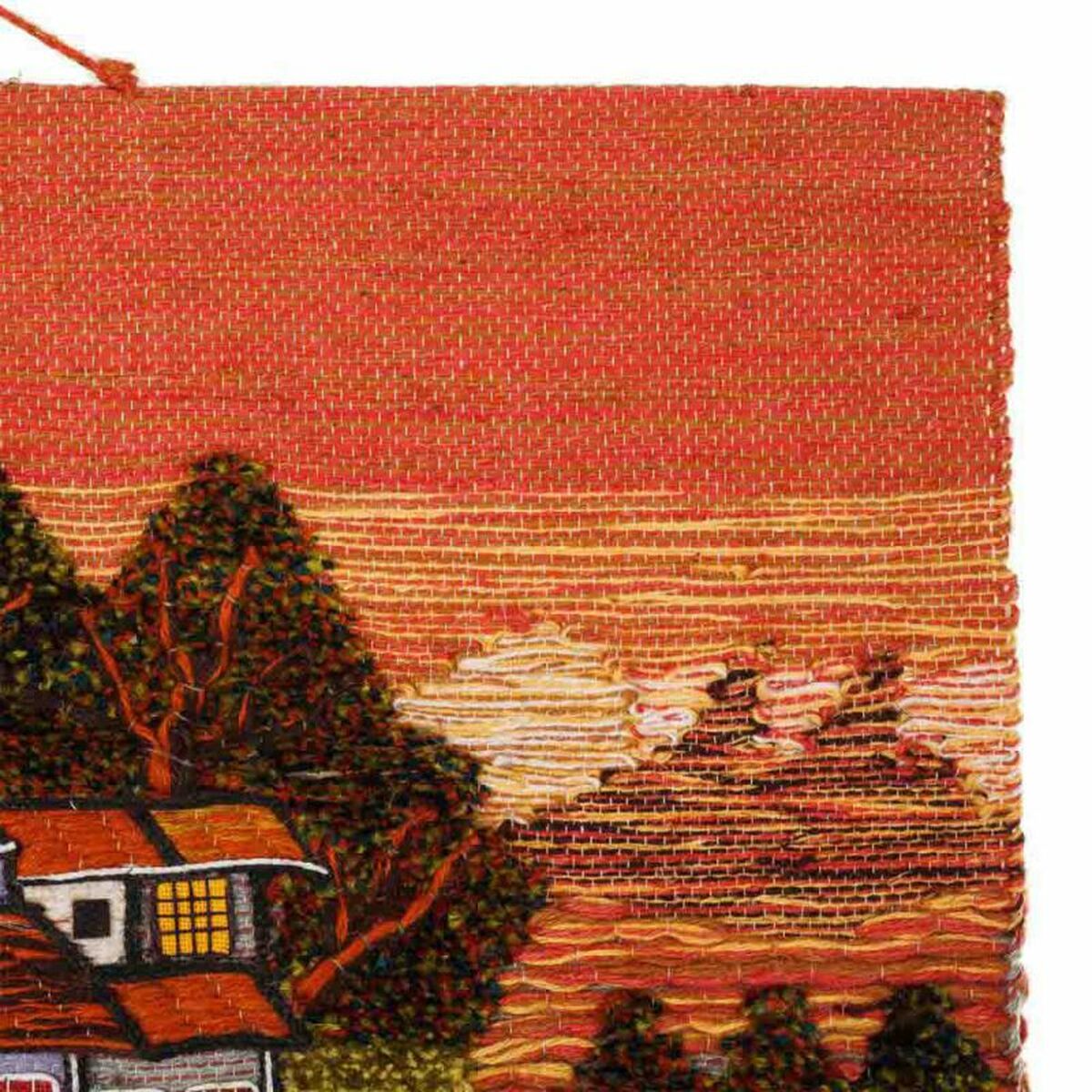 Tapeter Alexandra House Living Multicolour Jute 100 x 80 cm rural - 3