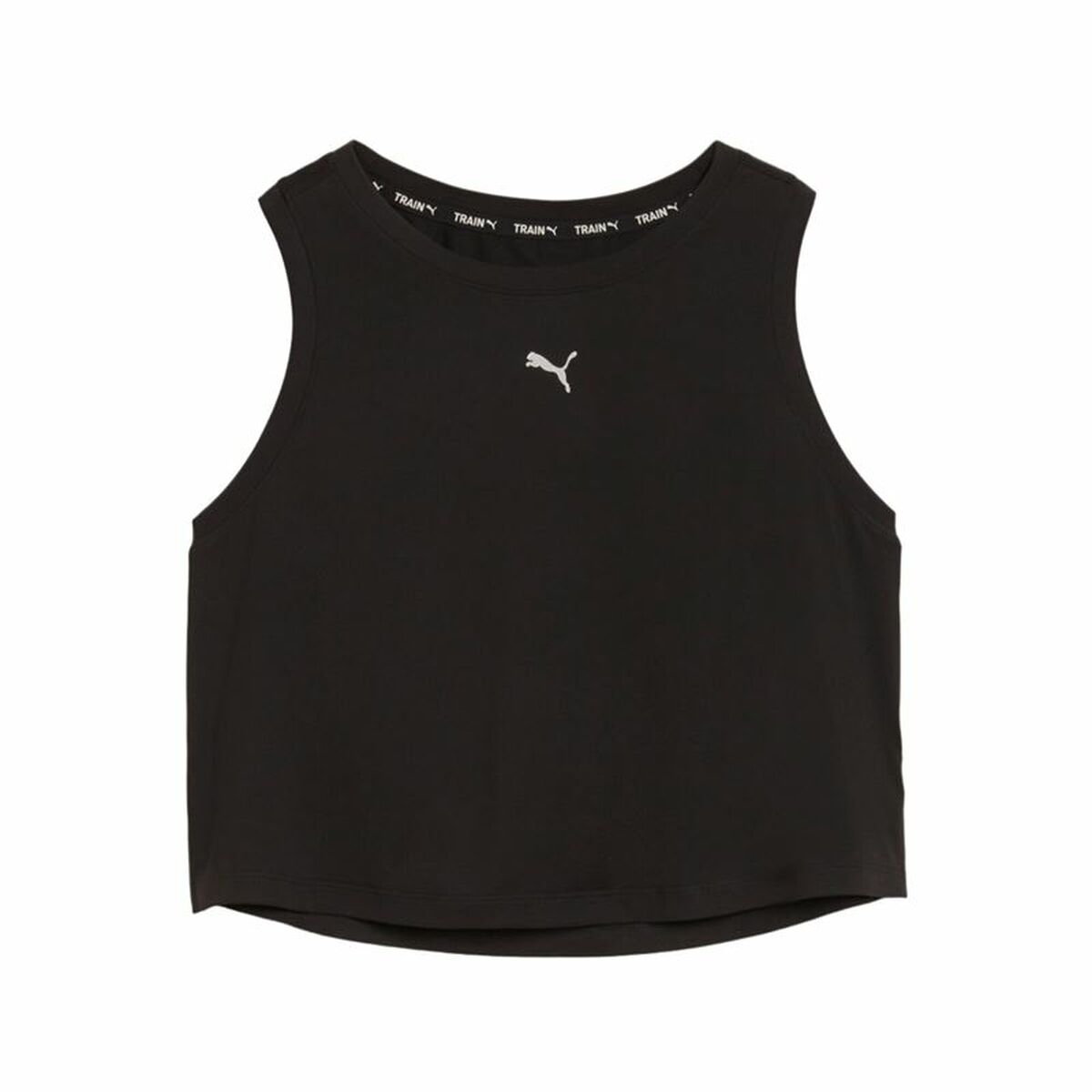 Sport-topp, Dam Puma Cloudspun Sleeveless Tank Svart