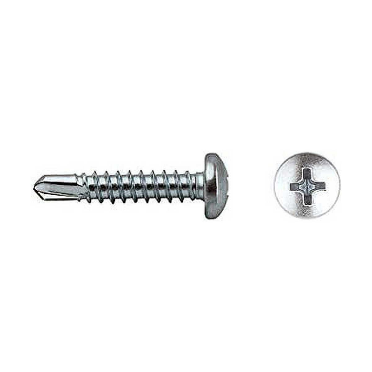 Låda med skruvar CELO Ø 4,8 x 32 mm Metallplatteskruv 500 antal Galvaniserad