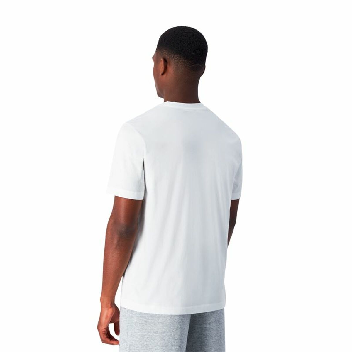T-shirt med kortärm Herr Champion Crewneck Vit - 3