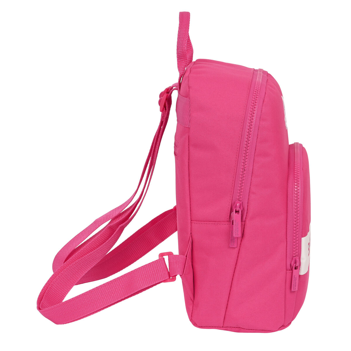 Ryggsäck Casual Benetton Raspberry Fuchsia 13 L - 3
