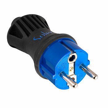 Stiftplugg Solera 5706ck Blå Svart 250 V 16 A Bipolär