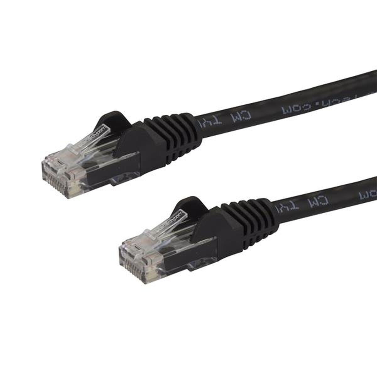 Nätkabel UTP Styv Kategori 6 Startech N6PATCH100BK 30,5 m Svart