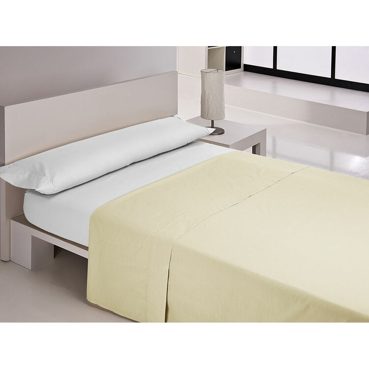 Överlakan Happy Home MIX COLORS Gul 290 x 270 cm