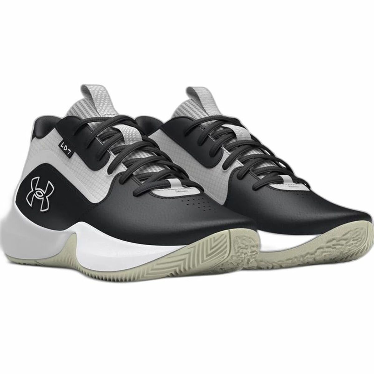 Basketskor, Vuxen Under Armour Lockdown 7 Svart - 5