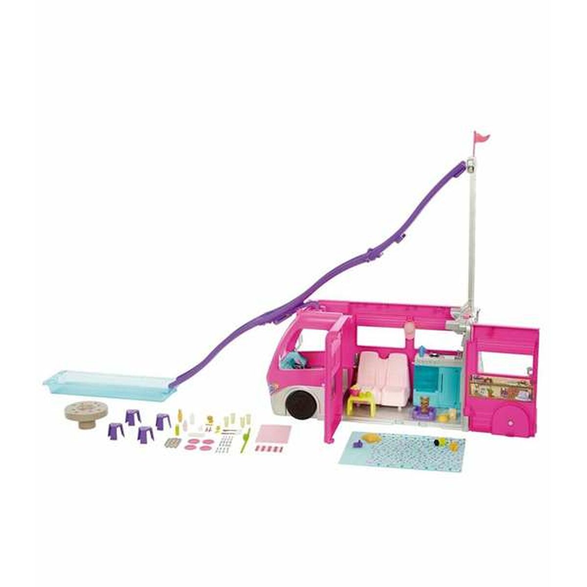 Playset Mattel Barbie Dreamcamper 2022 - 17