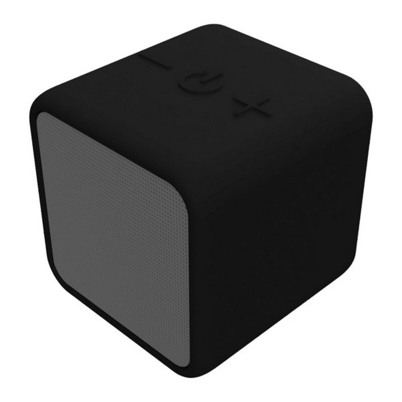 Trådlös Bluetooth högtalare Kubic Box KSIX BIG-S1904069 300 mAh 5W Svart - 4