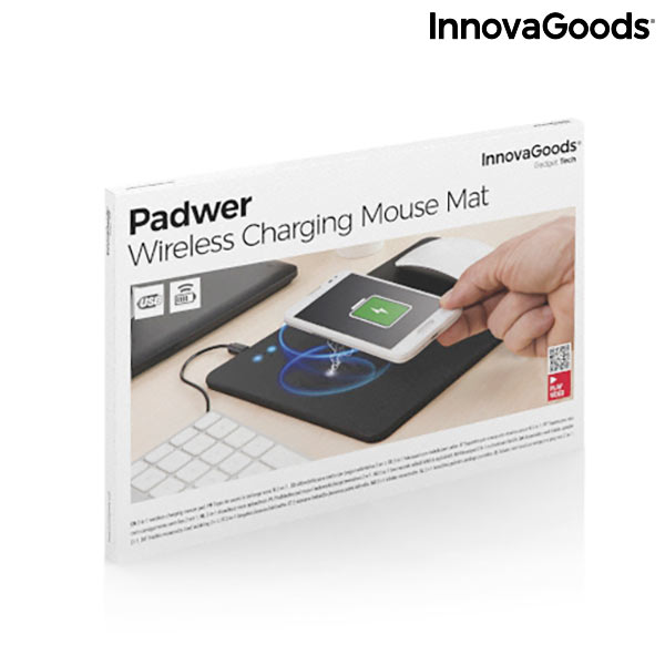 Musmatta med trådlös laddning 2-i-1 Padwer InnovaGoods - 2