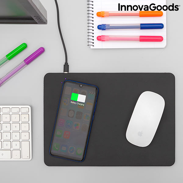 Musmatta med trådlös laddning 2-i-1 Padwer InnovaGoods - 6