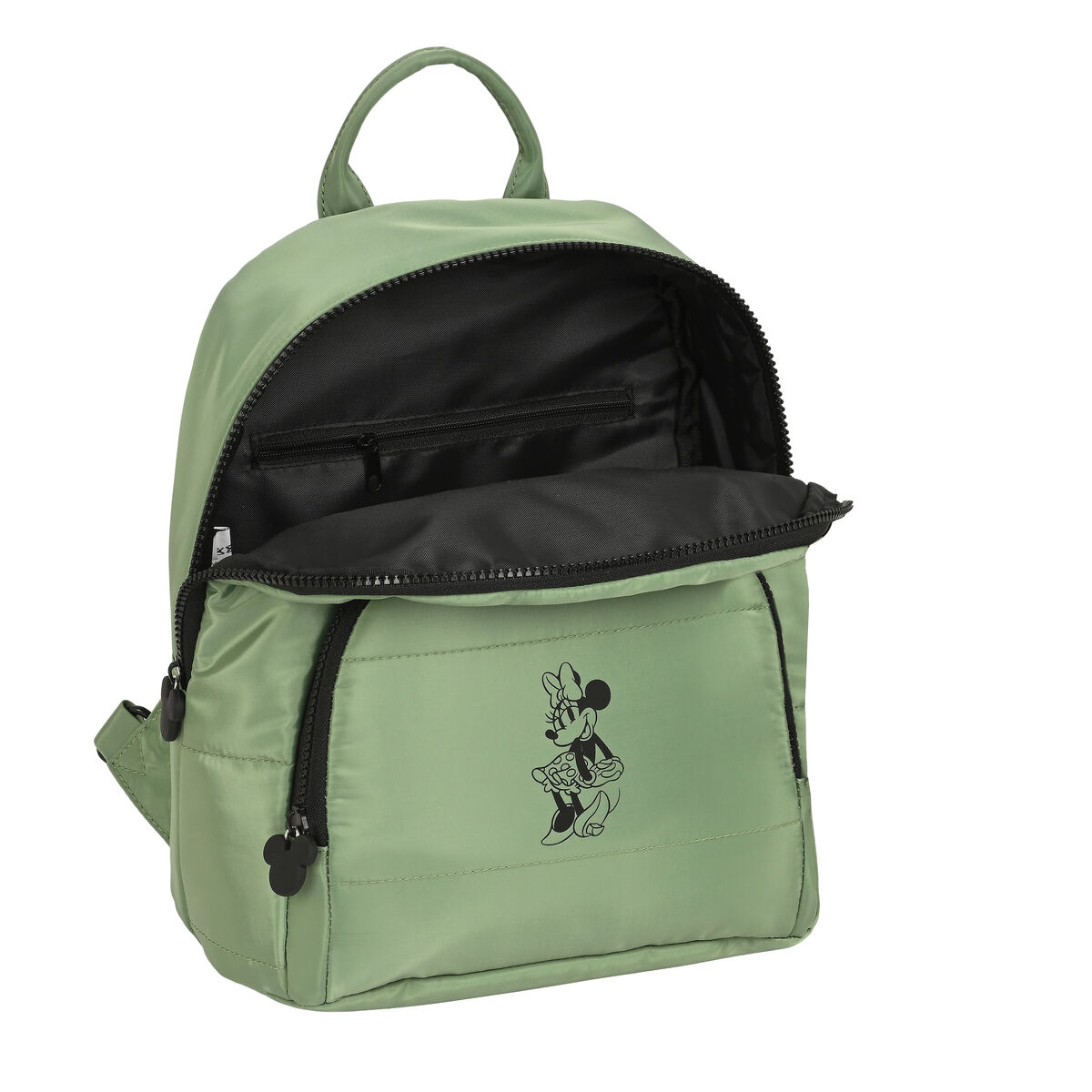 Ryggsäck Casual Minnie Mouse Mint shadow Armégrön 13 L - 2