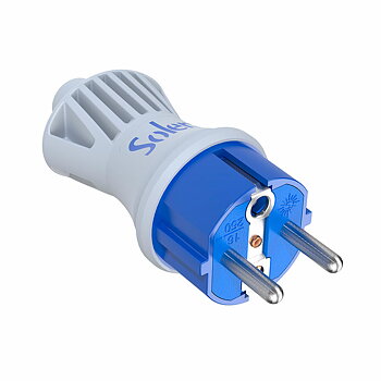 Stiftplugg Solera 5706ckb Blå Vit 250 V 16 A Bipolär