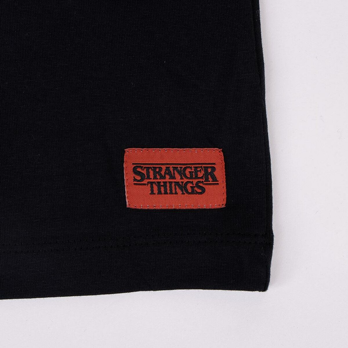 Barn T-shirt med kortärm Stranger Things Svart - 4