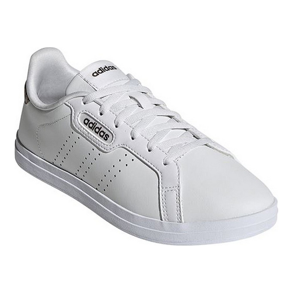 Gymnastiksko, Dam Adidas Courtpoint Base Vit - 3