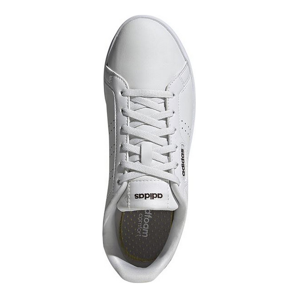 Gymnastiksko, Dam Adidas Courtpoint Base Vit - 4
