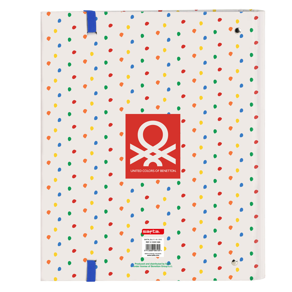 Ringpärm Benetton Topitos (27 x 32 x 3.5 cm) - 4