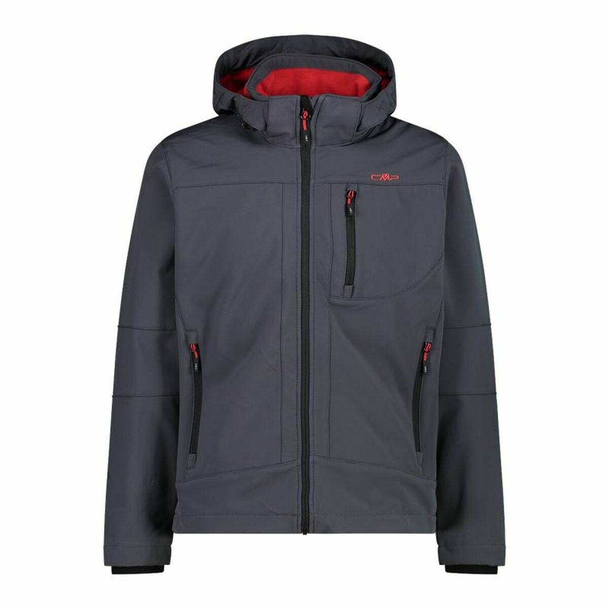 Träningsjacka Herr Campagnolo Softshell Melange Mörkgrå - 5