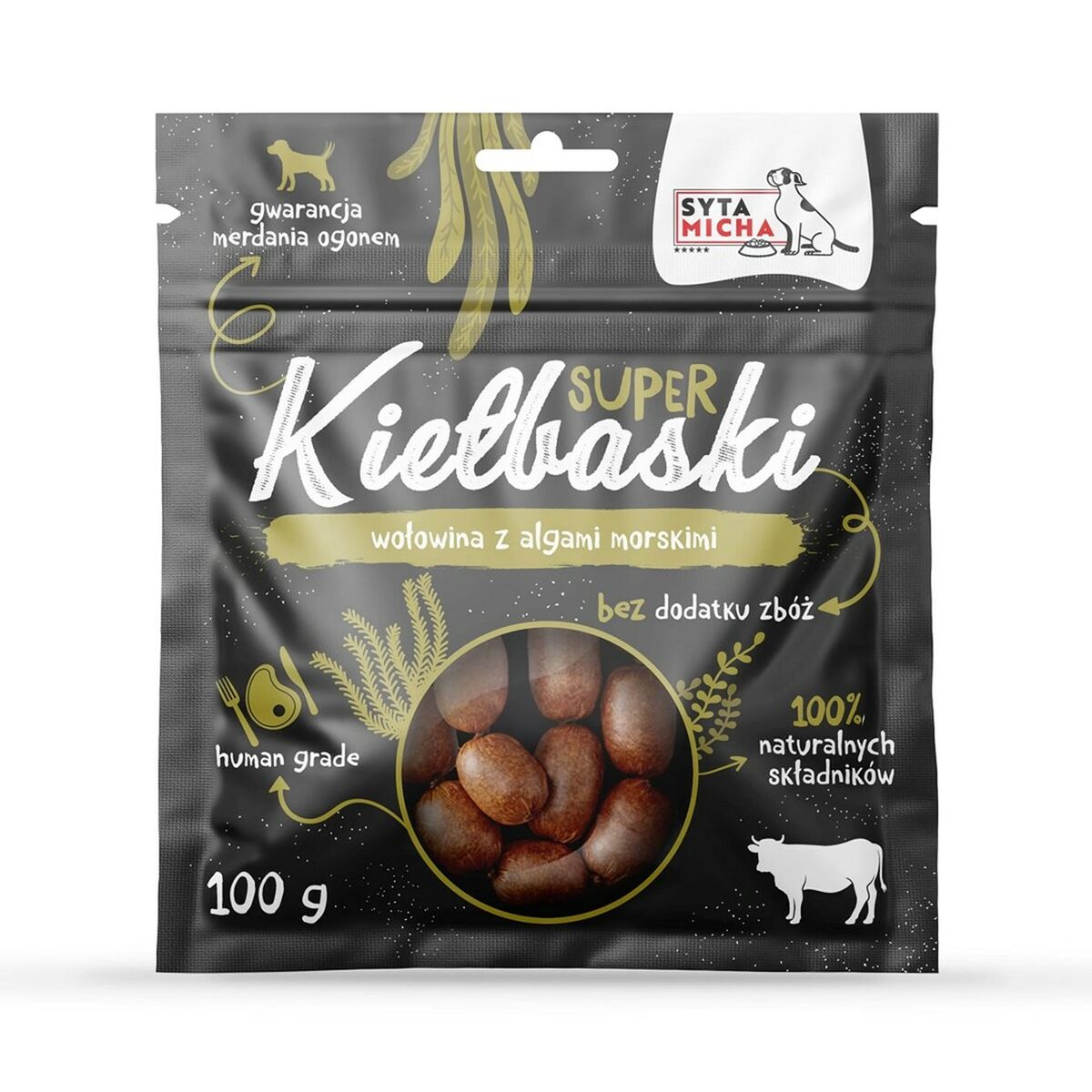 Hundgodis SYTA MICHA Nötkött 100 g