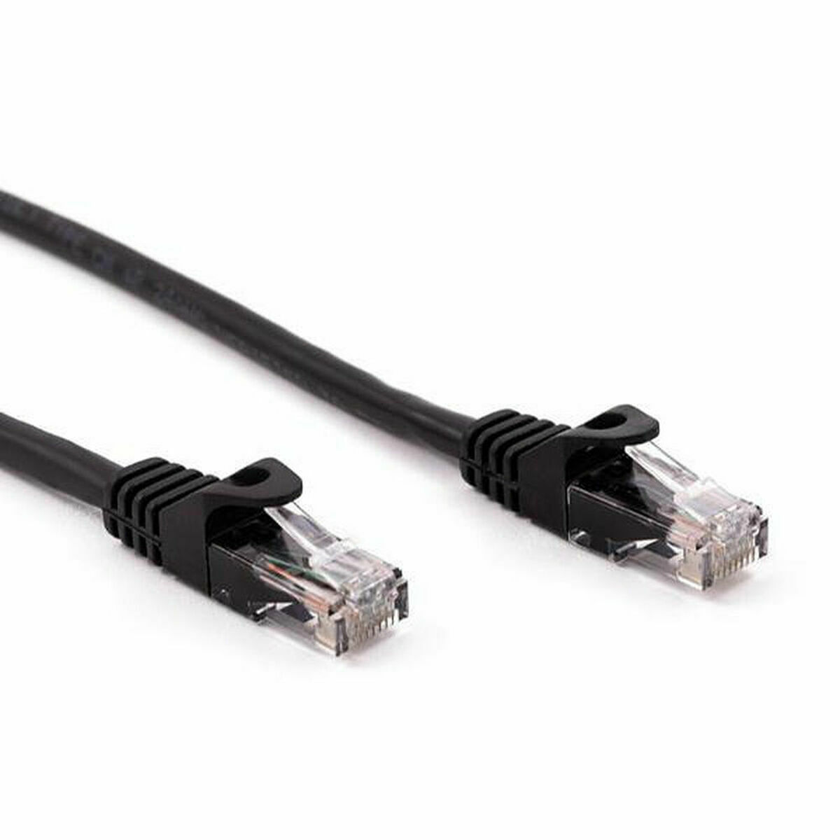 Nätkabel UTP Styv Kategori 6 Nilox   (2 m) Svart