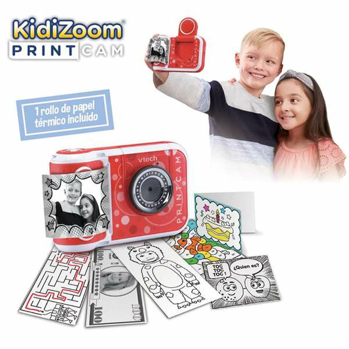 Digitalkamera för barn Vtech Kidizoom Fotoskrivare - 2