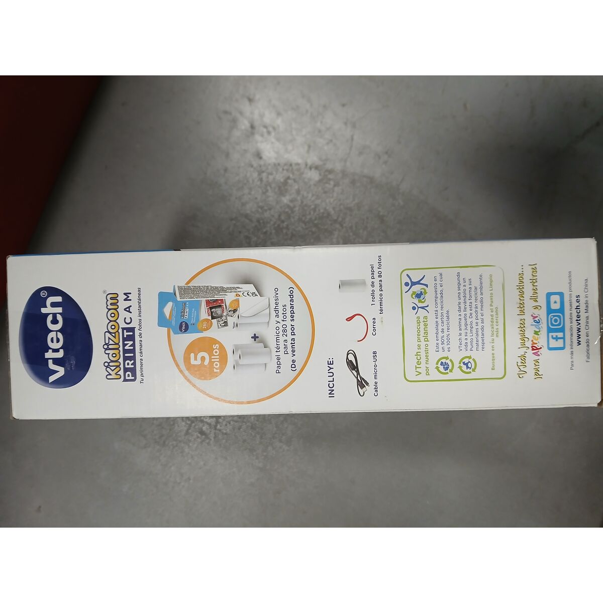 Digitalkamera för barn Vtech Kidizoom Fotoskrivare - 7