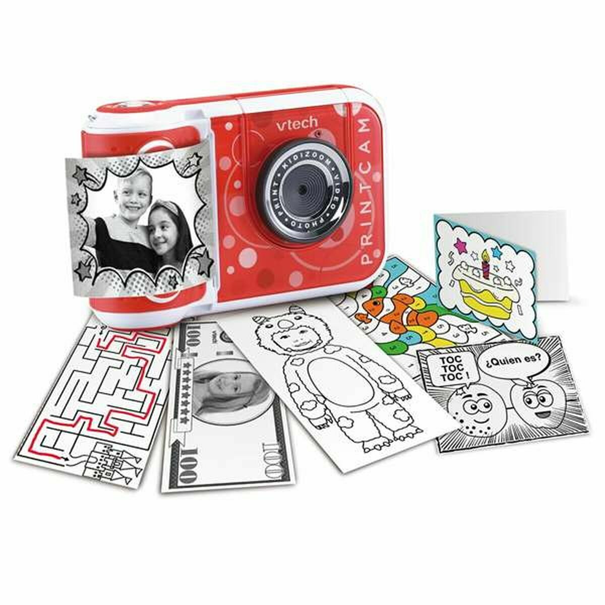 Digitalkamera för barn Vtech Kidizoom Fotoskrivare - 4