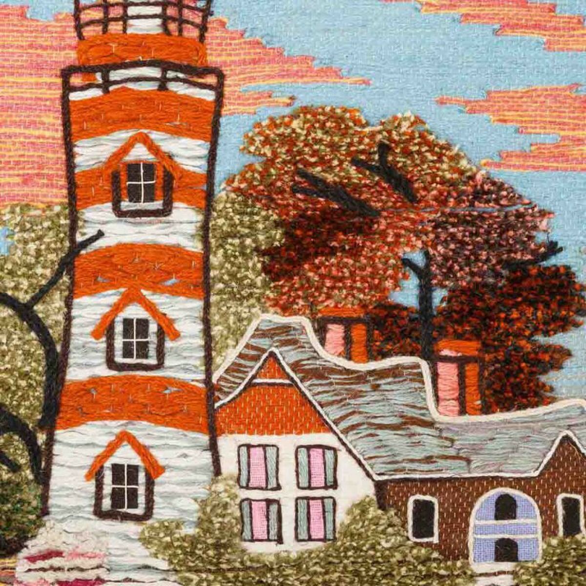 Tapeter Alexandra House Living Multicolour Jute 80 x 100 cm rural - 2