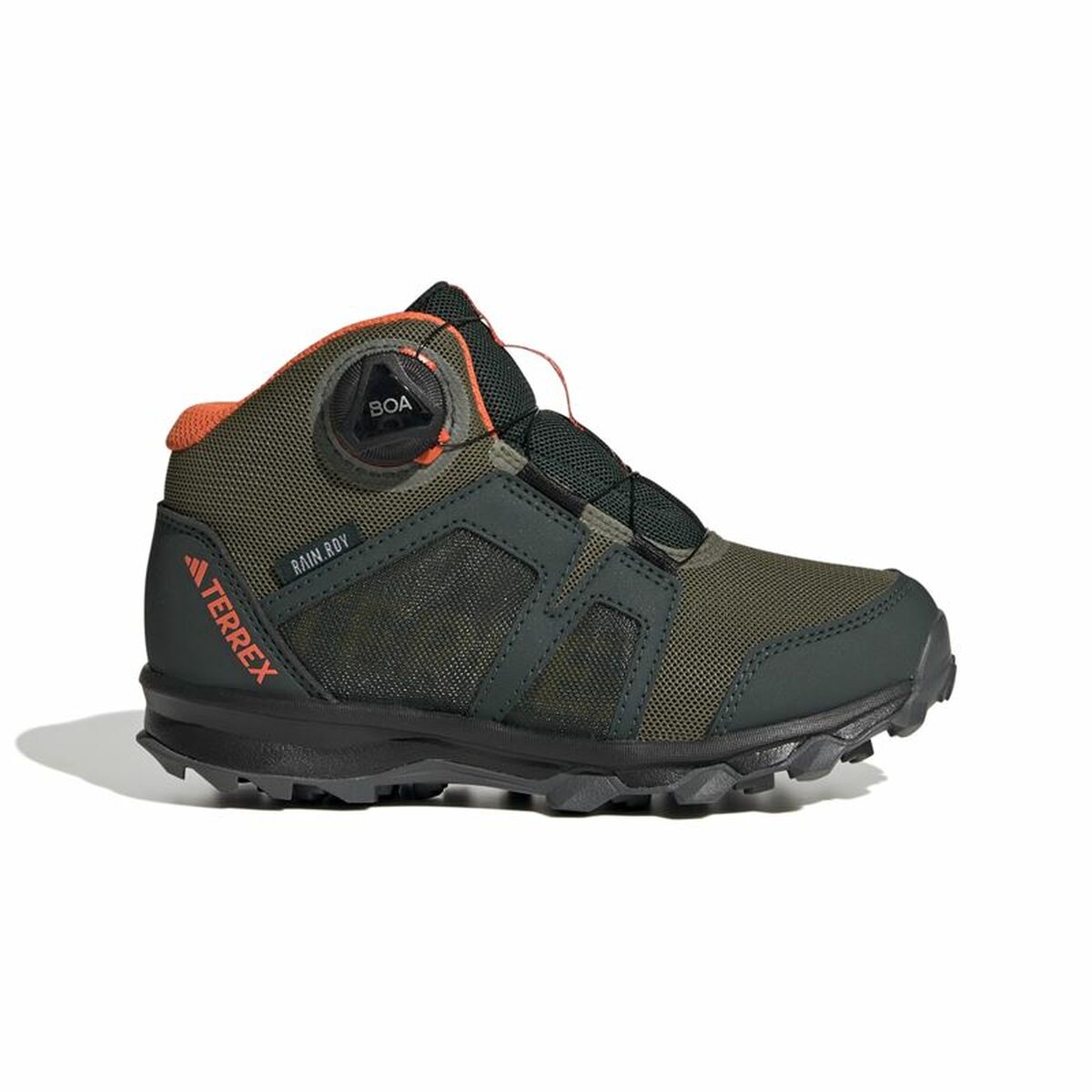 Vandringskängor för barn Adidas Terrex Boa Mid R.Rdy Brun