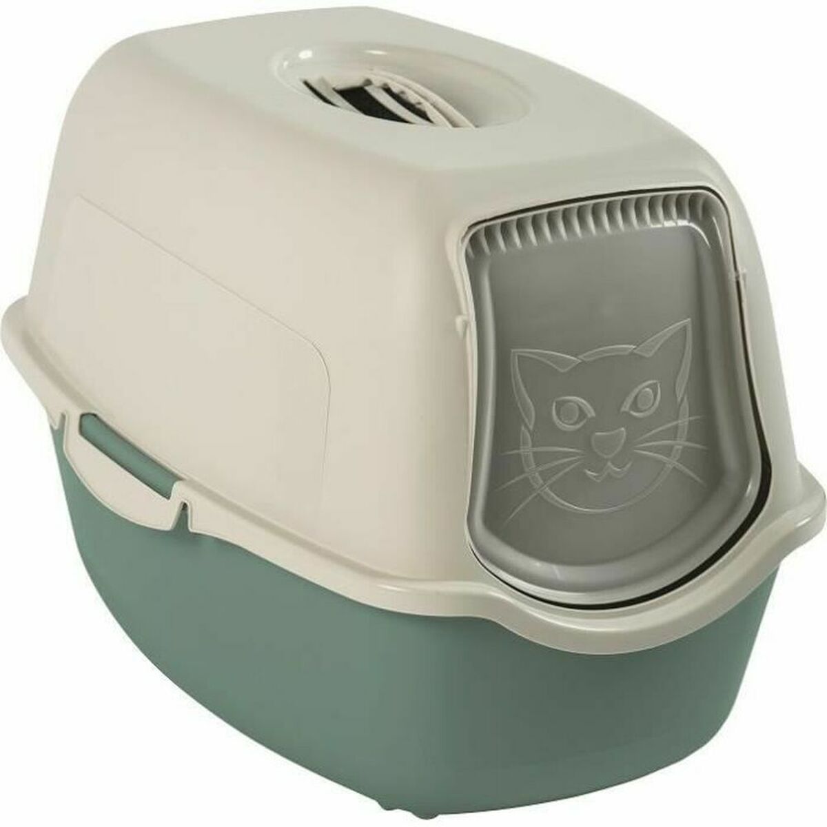 Kattlåda Rotho My Pet BAILEY Vit/Grön - 2