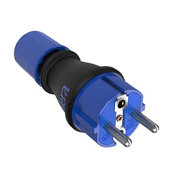 Stiftplugg Solera 706tk Blå Svart 250 V 16 A
