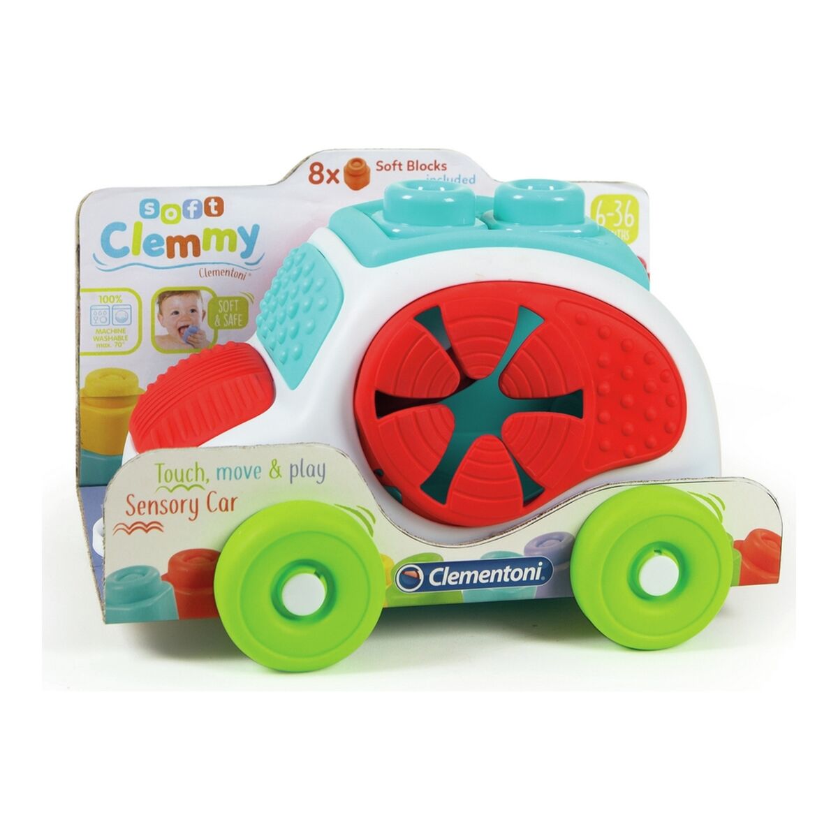 Liten leksaksbil Clementoni 28 x 19,5 x 18 cm (ES) (28 x 19,5 x 18 cm) - 10