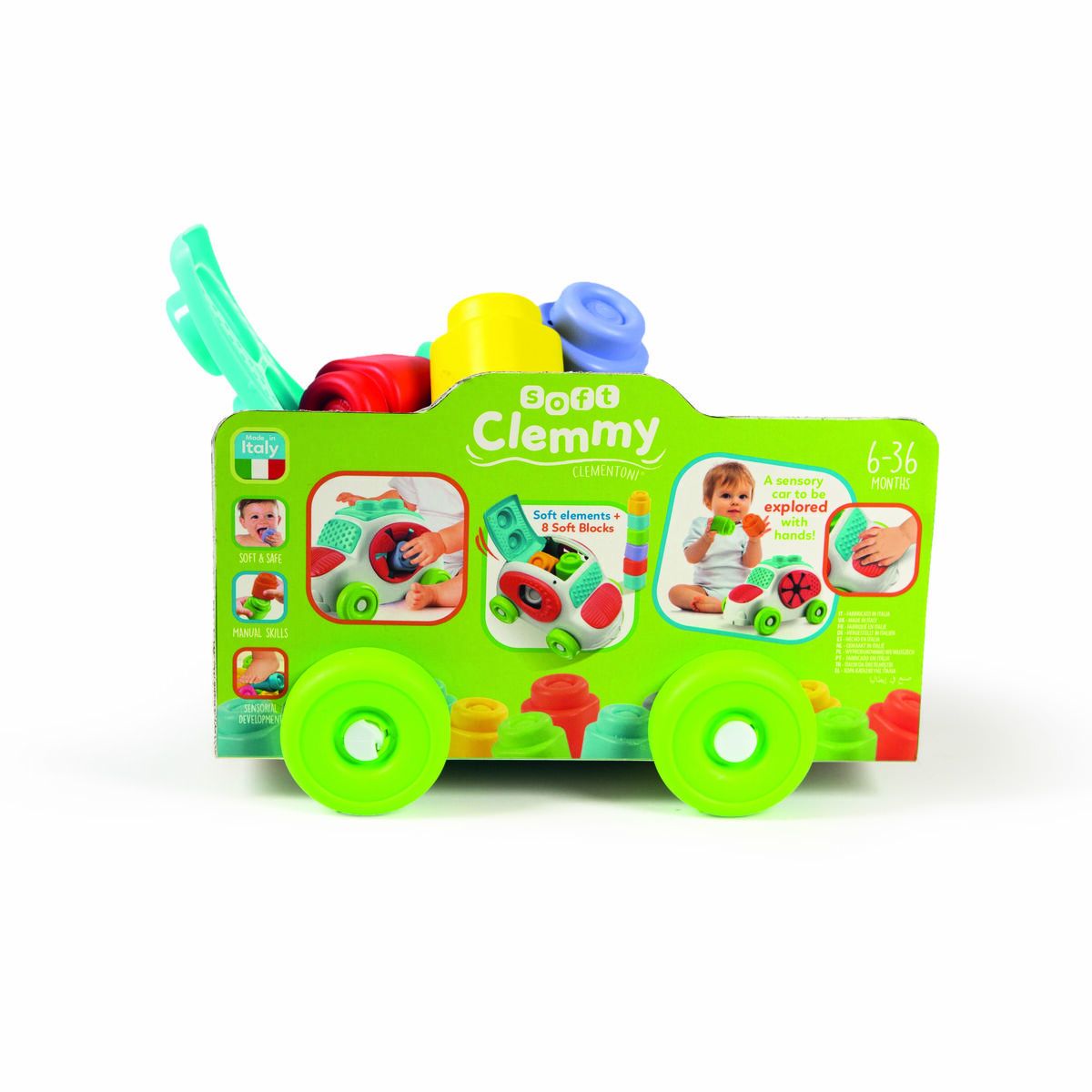 Liten leksaksbil Clementoni 28 x 19,5 x 18 cm (ES) (28 x 19,5 x 18 cm) - 9