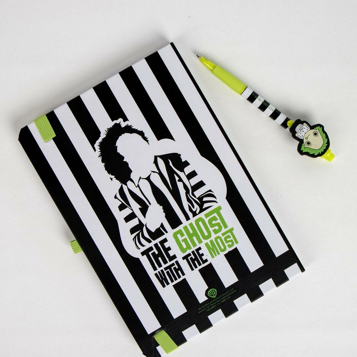 Brevpapper Set Beetlejuice Vit - 3