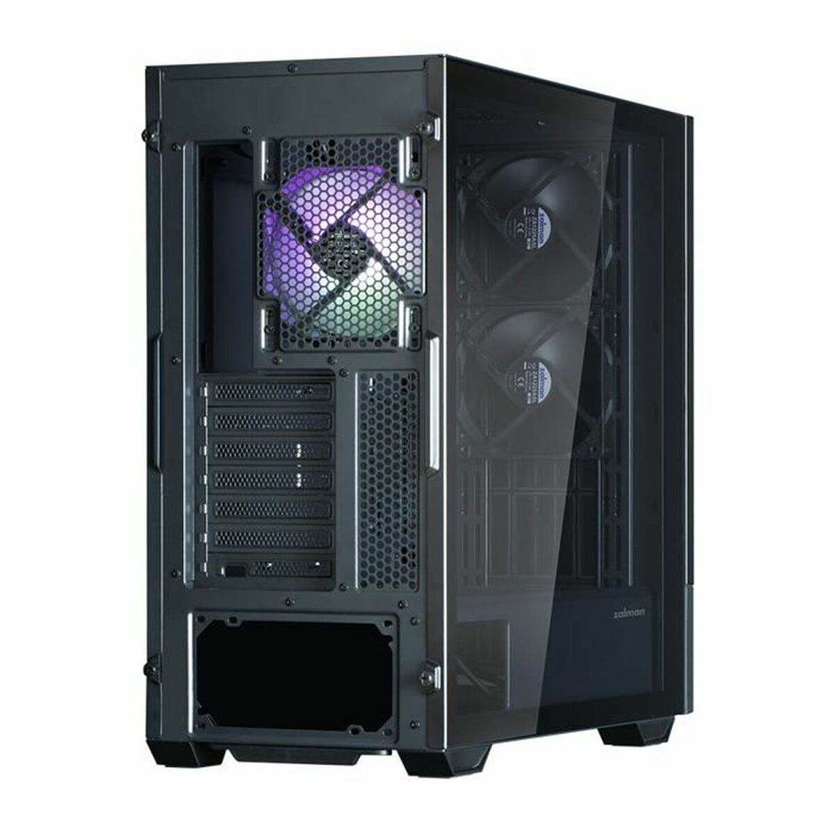 ATX Semitorn Zalman E-AT Svart - 2