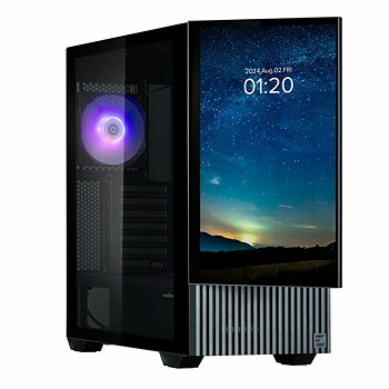 ATX Semitorn Zalman E-AT Svart