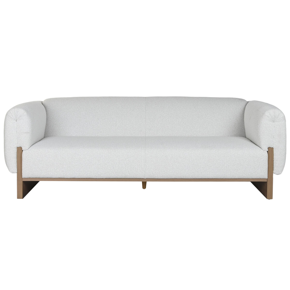 Soffa Home ESPRIT Brun Grå Scandi 220 x 95 x 77 cm - 3
