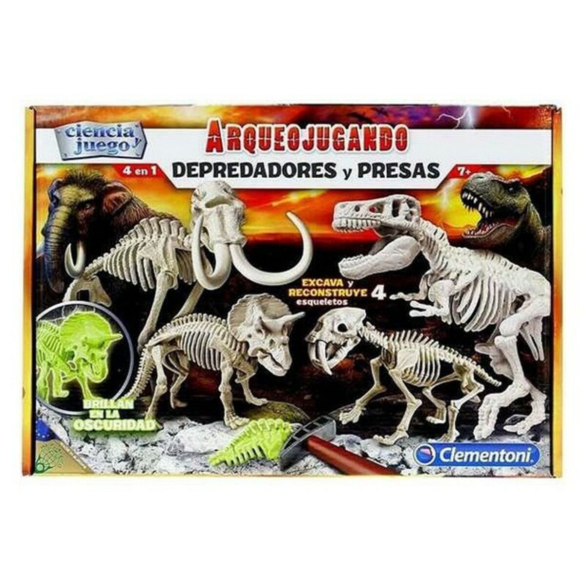 Vetenskapsspel Depredadores y Presas Clementoni (ES) (ES) (42 x 29 x 6,5 cm)
