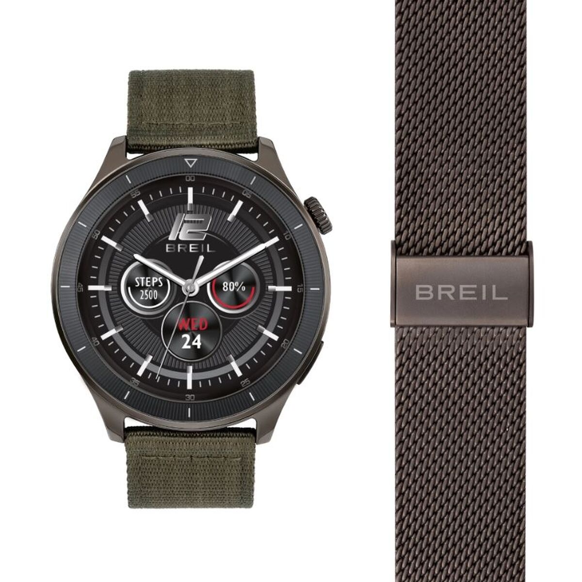 Herrklocka Breil TW2034 Svart
