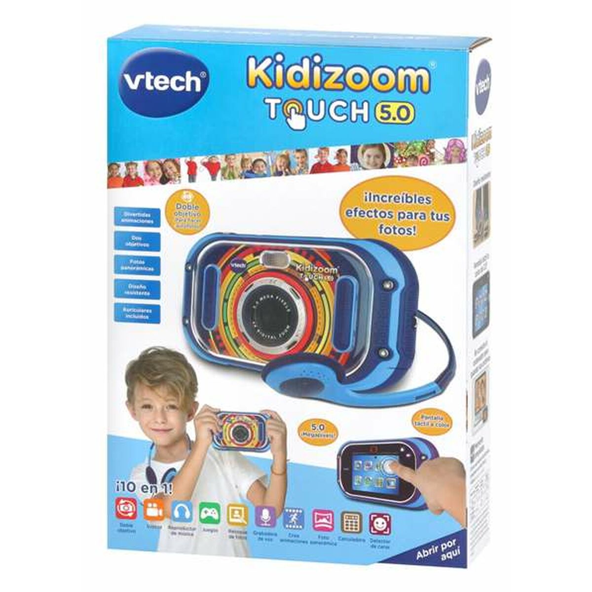 Digitalkamera för barn Vtech Kidizoom Touch 3,5" 5 Mpx - 7