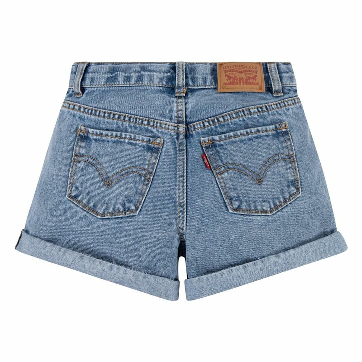 Jeansbyxor Levi's Mini Mom Vibe Mörkblå - 2
