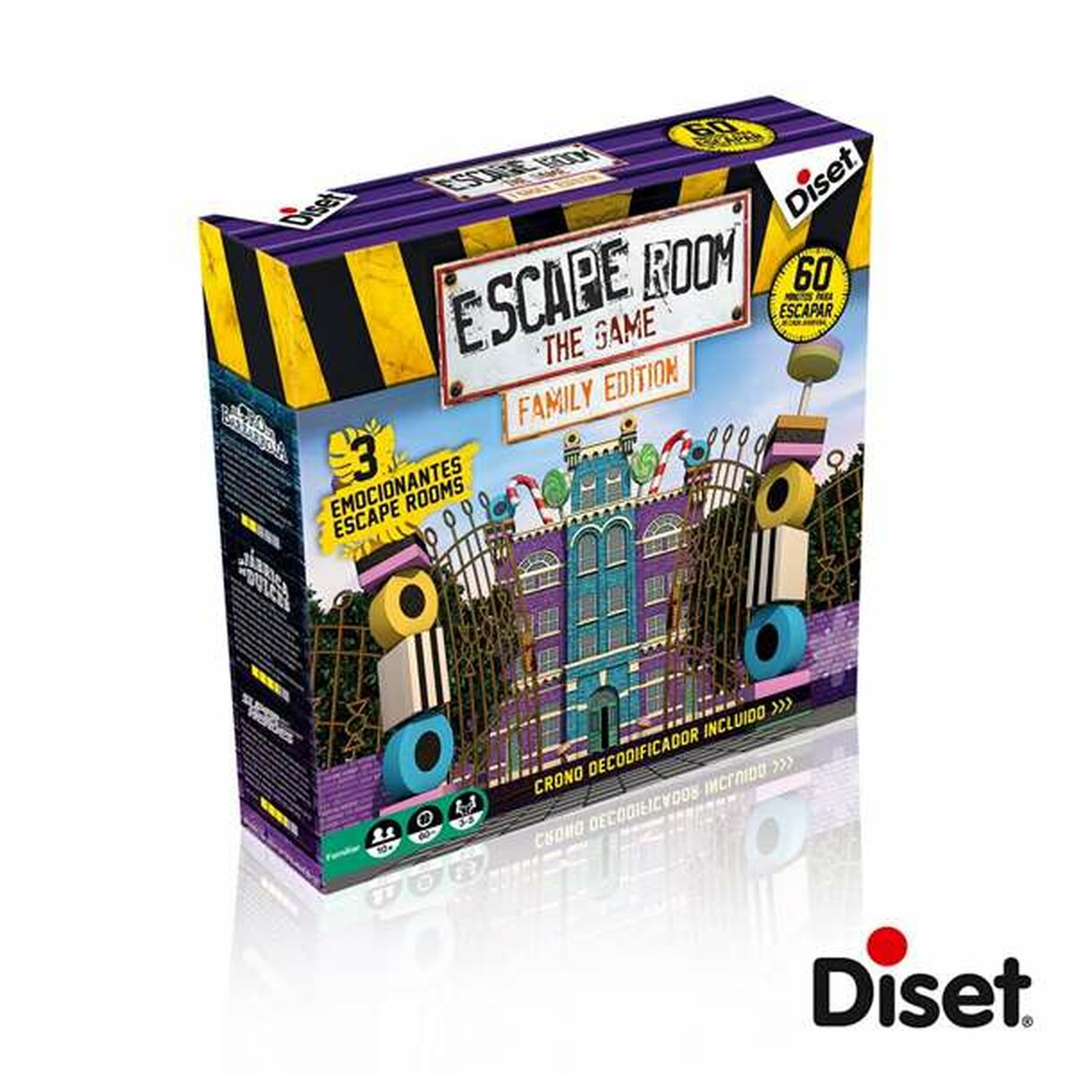 Sällskapsspel Diset Escape Room Family Edition ES - 10