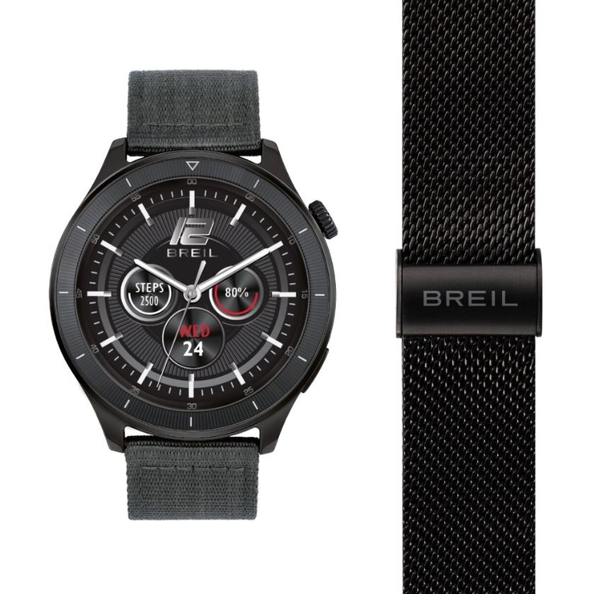 Herrklocka Breil TW2033 Svart