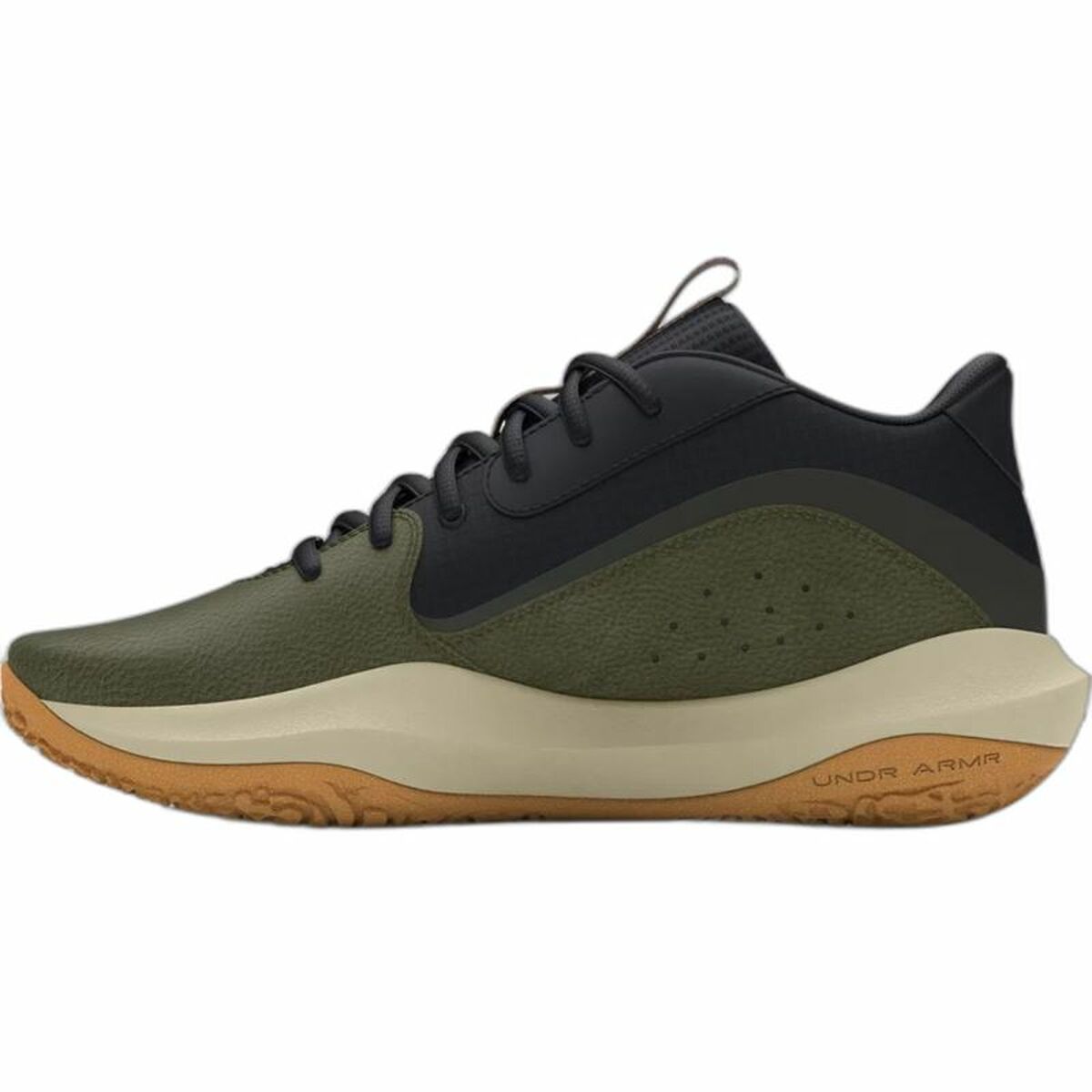 Basketskor, Vuxen Under Armour Lockdown 7 Persimon Oliv - 2