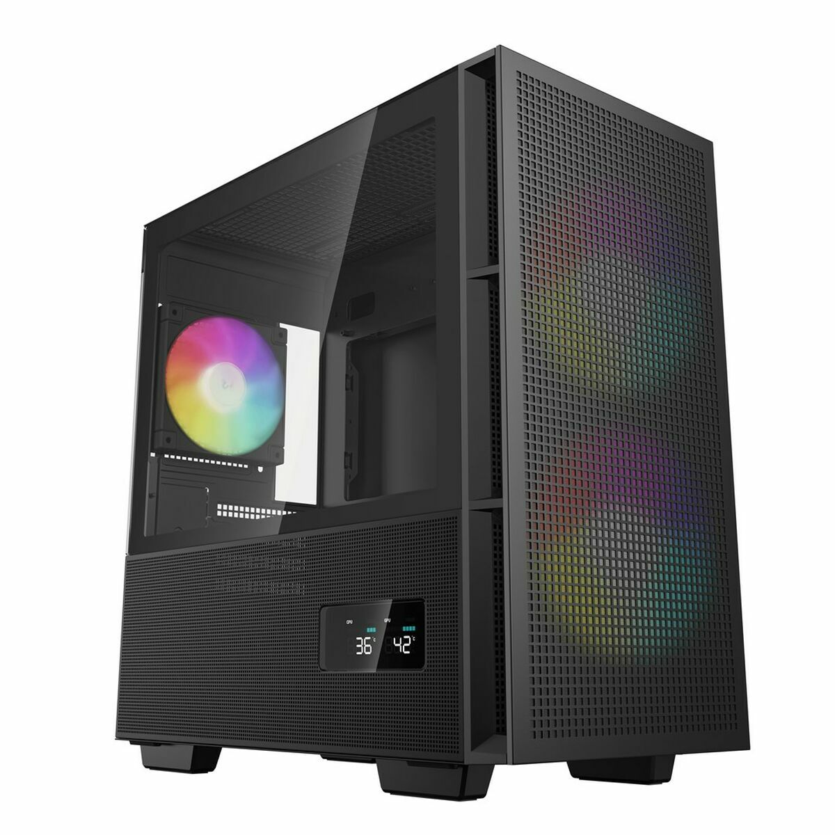 ATX Semitorn DEEPCOOL Svart