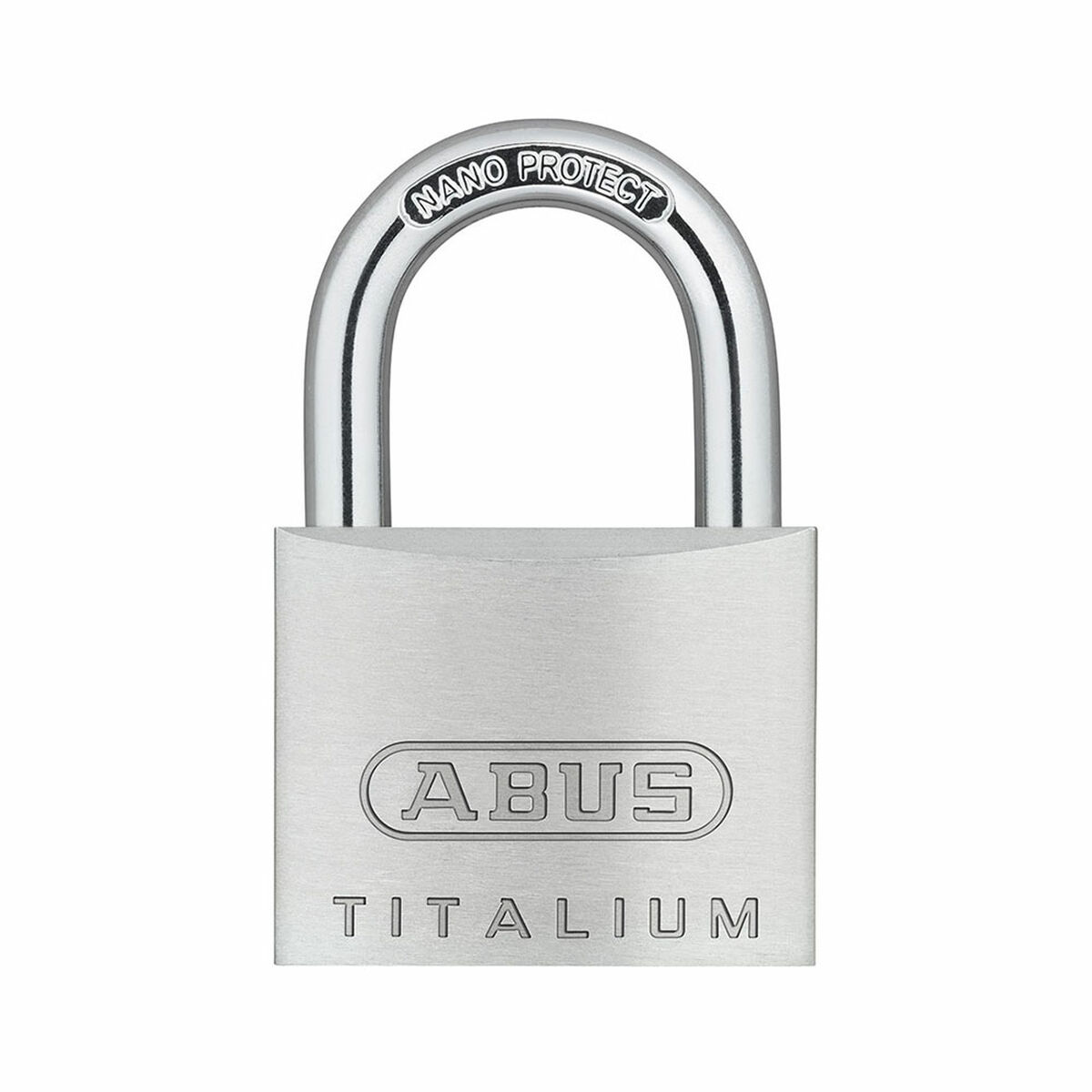 Hänglås med nyckel ABUS Titalium 64ti/50 Aluminium Rektangulär