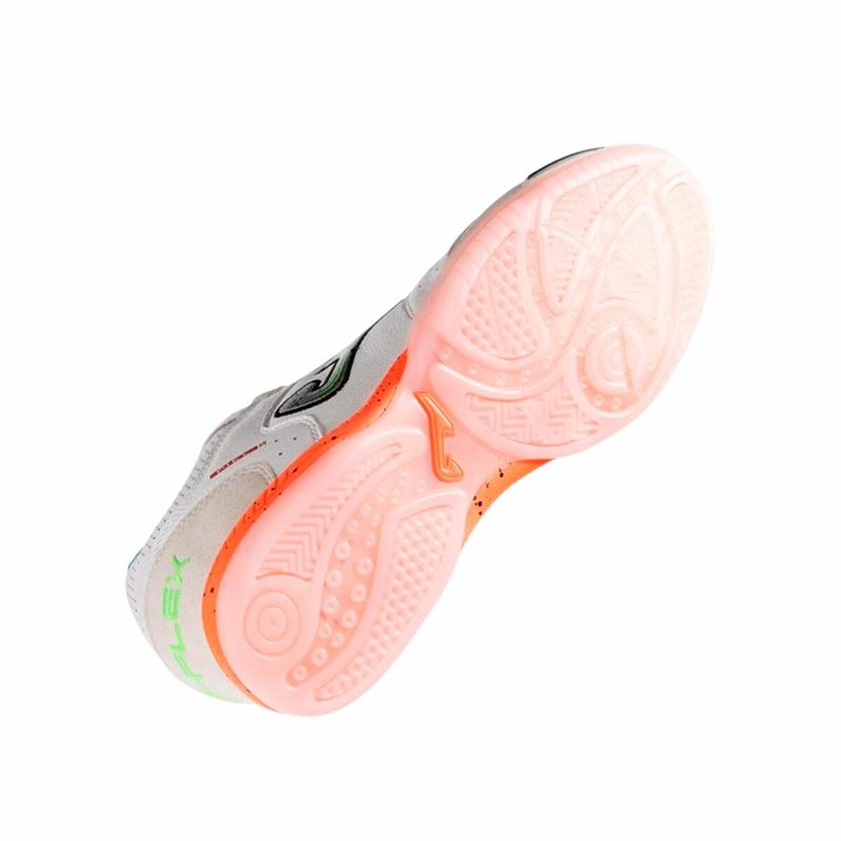 Fotbollsskor för inomhusbruk för vuxna Joma Sport Top Flex 2532 Vit - 2