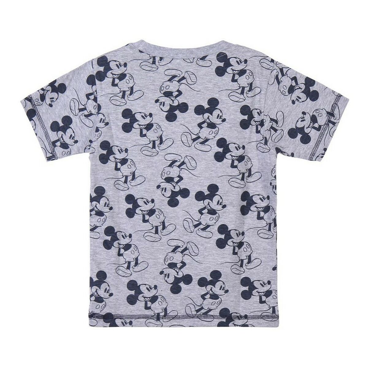 Barn T-shirt med kortärm Mickey Mouse Grå - 2