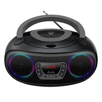 Bluetooth CD-radio MP3 Denver Electronics TCL-212BT GREY 4W Grå Svart/Grå