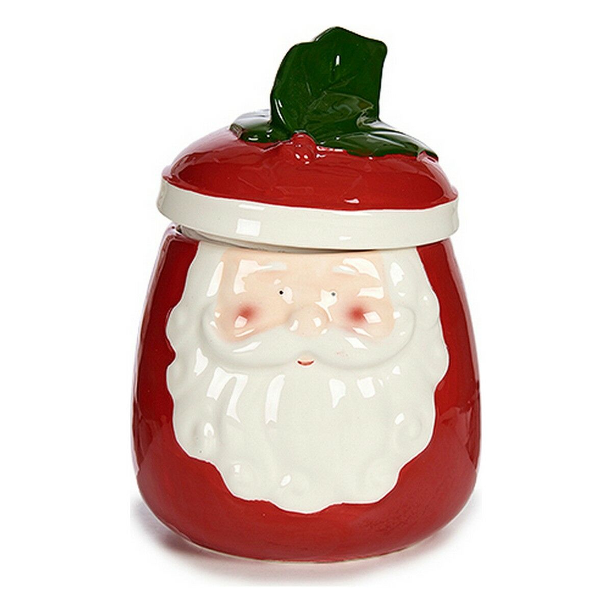 Prydnadsfigur Krist+ Röd Tomte 14 x 19,5 x 14 cm
